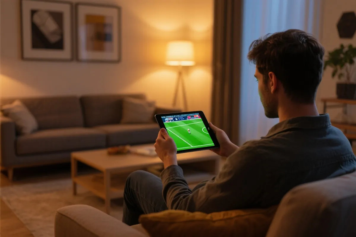 在线直播观看场景示意图